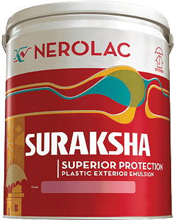 Nerolac Suraksha Superior Protection for Exterior Painting : ColourDrive